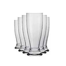Copo 200ml Nadir Vidro Munich Para Cerveja 6 Unidades