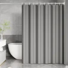 Cortina para Box de Banheiro PEVA 140x200cm Impermeável Antimofo Opaco Proteção Privacidade