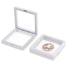 3/4/10/20PCS Caixa Transparentes para Joia