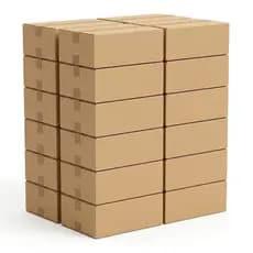 Kit 250 Caixas Papelão 16X11X6 Pequenos Envios Ecommerce Montagem Rápida Kraft
