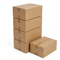 Kit 50 Caixas Papelão 16X11X6 Pequenos Envios Ecommerce Montagem Rápida Kraft
