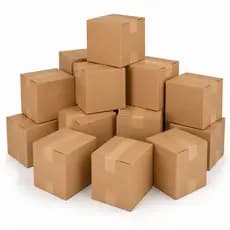 Kit 100 Caixas Papelão 20x20x20 Parda Ondulado Resistente Ecommerce