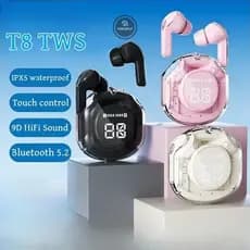 NOVA Air39 Linhas Fone De Ouvido Bluetooth Com Visor Digital LED Hifi Enc 5.3 Fones Intra-Auriculares Sem Fio