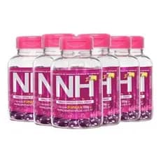 Combo 6 potes NH New Hair 30 comprimidos (Vitamina p cabelos) - Crescimento capilar, combate a queda