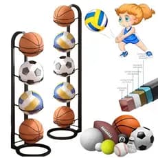 SUPORTE BOLA DE FUTEBOL BASQUETE E VÔLEI REFORÇADO DE CHÃO ORGANIZADOR