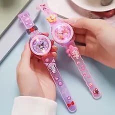 Assistir crianças com mais de 10 anos de idade brinquedos eletrônicos luminosos meninas apenas assistir tempo apenas cri