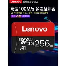 Lenovo 256G cartão de memória de alta velocidade gravador de condução do telefone móvel cartão tf memória Drone câmera c