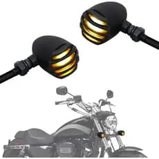 Kit 8/6/4/2 Pisca Seta Moto Led Esportiva Par Cb 300 Xre Fazer Cbx 250 Titan Universal 12V
