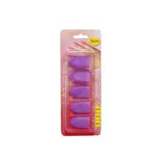 Conjunto de Silicone macio ferramenta de remoção de unhas remoção de unhas rápida cola de esmalte remoção rápida de unha
