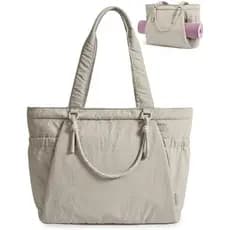 Bolsa Tote De Ioga BAGSMART Para Mulheres Com Alça Atada , Leve De Pilates Suporte Tapete De Ginástica Viagens De Trabal