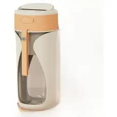 Espremedor Portátil Sem Fio 450ml | Lâmina Poderosa De Aço Inoxidável De Seis Lâminas De 50 W Para Esmagamento De Gelo D