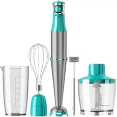Conjunto De Liquidificador De Imersão Turelar Liquidificadores Manuais Portáteis Com Fio 1100 W , Gatilho De Velocidade