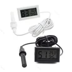 Termômetro Interno Higrômetro Conveniente LCD Digital Temperatura Mini Sensor Instrumentos De Umidade Com Sonda BR16B2