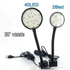 5V USB Mini Luz De Aquário LED , Espectro Completo Clip-on Do Tanque De Peixes Para Crescimento De Plantas Aquáticas Ilu