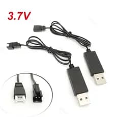 Carregador USB 3.7V De Bateria Com Desligamento Automático Para mini drone Plugue BR16B2