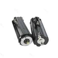 Suporte De Armazenamento De Bateria Para 3x1.5v Baterias AAA Lanterna Tocha 3 x Caixa Recipiente Cor Preta BR16B3