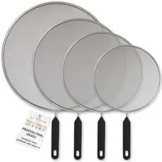 Eua Fornecimento De Cozinha Conjunto De Proteção Contra Respingos De Aço Inoxidável De 4 Peças (13 " , 11.5 " , 10 " , 8