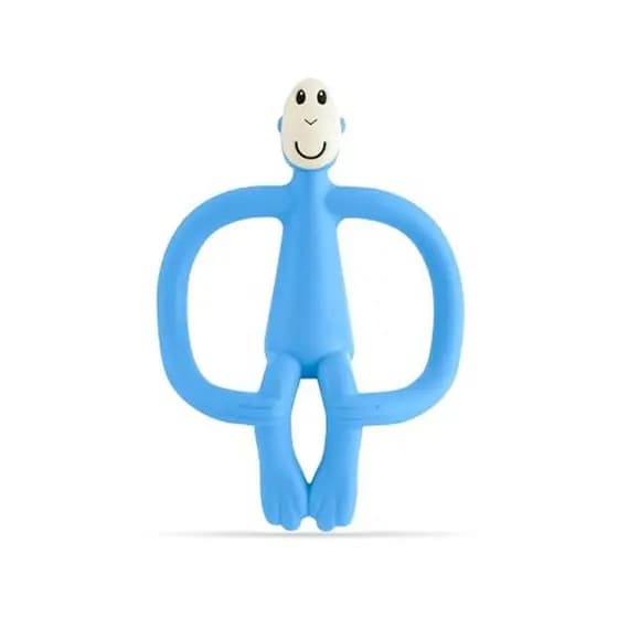 Mordedor Original Macaco Matchstick & amp ; Aplicador De Gel – De Bebê De Silicone , Fácil De Segurar , Sem BPA , Suport