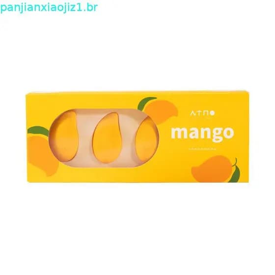 BLD Beauty Egg Esponja Manga Conjunto Caixa Sem Pó Macio Seco Molhado Beleza Maquiagem Facial de Longa Duração