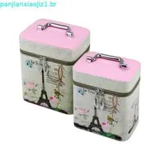 necessaire feminino kit necessaire feminino Coreia Coreia Coreia Estojo cosmético multicamadas Bolsa cosmética de couro
