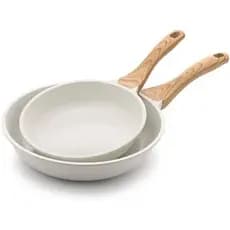 Frigideira antiaderente SENSARTE, frigideira de omelete revestida de granito suíço, frigideira de Chef de utensílios de