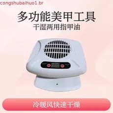 Secador De Unhas De Ar Quente E Frio De 300 W Para Ventilador De Secagem Regular Com Sensor Automático , Pronto Salão De