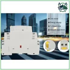 TrailPro Contator AC TrailPro 24V 25A 2 pólos montagem modular em trilho DIN HZ