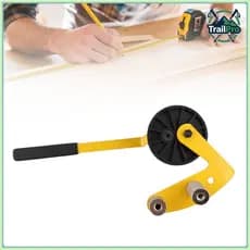 TrailPro Ferramenta de endireitamento de deck Yunseity, aço inoxidável resistente com rolos de nylon, leve e compacto
