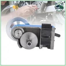 TrailPro Mini transporte deslizante de torno, caixa deslizante de parafuso principal com passo de 2.0mm com 16mm de
