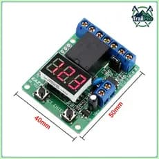 TrailPro Módulo controlador de contador LUCKDANO CT 1.1: Placa de circuito do módulo de temporizador ajustável de fonte