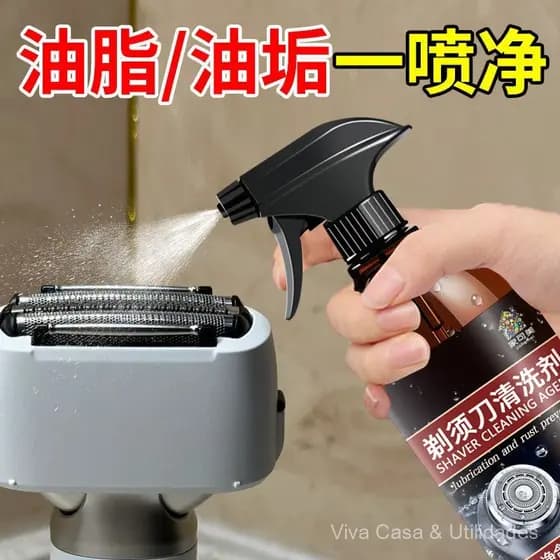 ⭐ ⭐ ⭐ ⭐ ⭐     Solução de limpeza para barbeadores elétricos, adequada para cabeçotes de barbeadores de marcas como Phili
