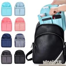WONY1E Mochila Inserir Bolsa Forro Macio Organizador Viagem Classificação