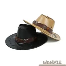 Cinto WONY1E Cowhead , Decoração De Chapéu Tecido À Mão Em PU , Fivelas De Ajustáveis Feitas Da Moda Feminina