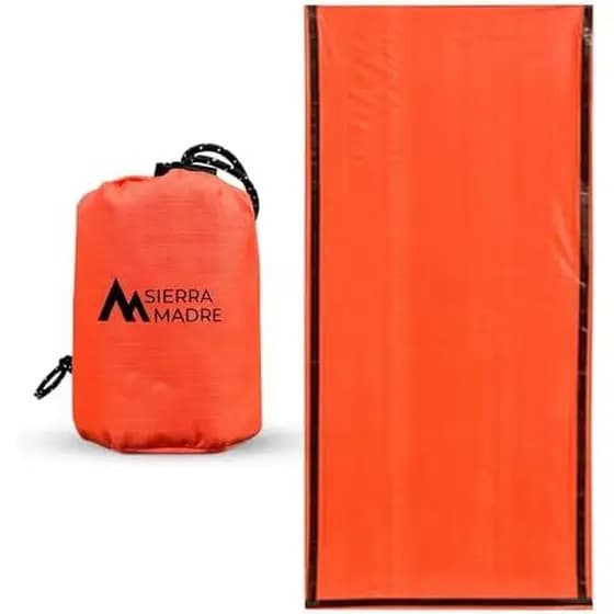 Saco De Dormir De Emergência Sierra Madre – Tenda Térmica Ultraleve E À Prova D'água Mylar Para Caminhadas , Sacos Com I