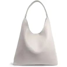 Bolsas Hobo Para Mulheres Bolsa De Ombro De Couro Vegano Macio Desleixadas