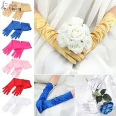 Luvas Longas GERYRUD Adequadas para Casamento, Ópera, Festa, Vestido de Noite