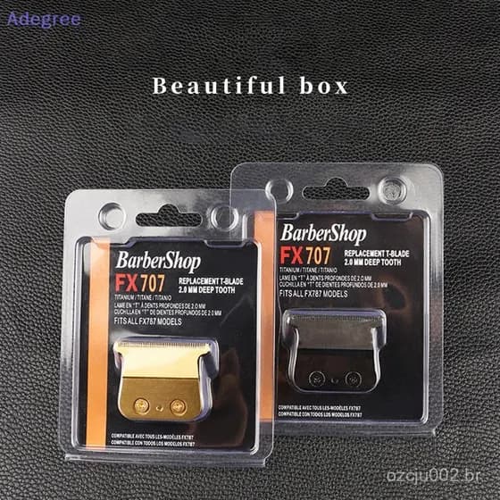 Adegree Lâminas De Substituição Para Aparadores , FX707 Acessórios Black Gold Novo
