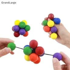 [GrandLarge] Bola Colorida De Alívio De Estresse Para Crianças , Anti-, Brinquedo Sensorial Adultos , Bolas Brinquedos A