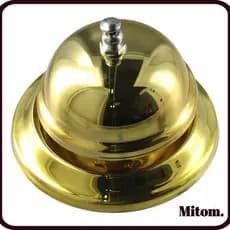 MITOM Bell Ringers , Campainha De Chamada Dourada Mesa De Serviço