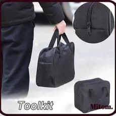 Bolsa De Ferramentas Elétricas MITOM , Bomba De Ar De Carro De Pano Multiuso Organizadora Masculinas Espessante Preta