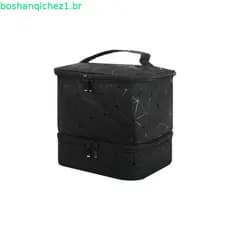 Bolsa De Manicure GOODLIVE , Organizador De Unhas De Nylon PU De 30 Grades , Com Alça Organizadora De Cosméticos