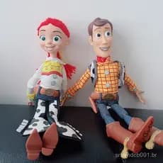 40cm Toy Story 4 Figura de Ação Falante do Xerife Woody Buzz Lightyear Jessie Rex Decoração de Anime Estátua Colecionáve