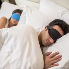 TKEY 10 Pçs/Lote Macio Viagem Máscara De Sono Rápido Dormir Olho Sombra Capa Remendo Feminino Masculino Portátil U6X5