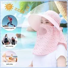 [takejoynewBR] Chapéu De Sol Respirável Com Borda Grande , Anti-Ultravioleta Para Ciclismo , Feminino De Verão . Tbr