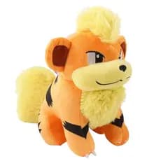 19cm TAKARA Tomy Pokemon Growlith Plush Toys Dolls Anime Bonito Macio Brinquedos De Pelúcia Para As Crianças Presentes D