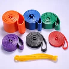 Faixa de tensão de Fitness de látex faixa de resistência esportiva faixa elástica Pull-Up Yoga corda de tensão elástica