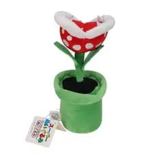 Super mario novo estilo piranha pote brinquedo mario piranha vaso planta boca grande flor boneca de pelúcia brinquedo