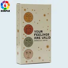 Your Feelings are Valid Oracle Deck 2nd Edition Mental Health Oracle Mood Deck Tarot Oracle Witch Deck Mental Health The