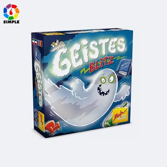 Jogo de Cartas Geistes Blitz para Festas, Adequado para Meninos e Meninas QXFX