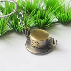 Anime One Piece Luffy Chopper Zoro Metal Chaveiro OVY0